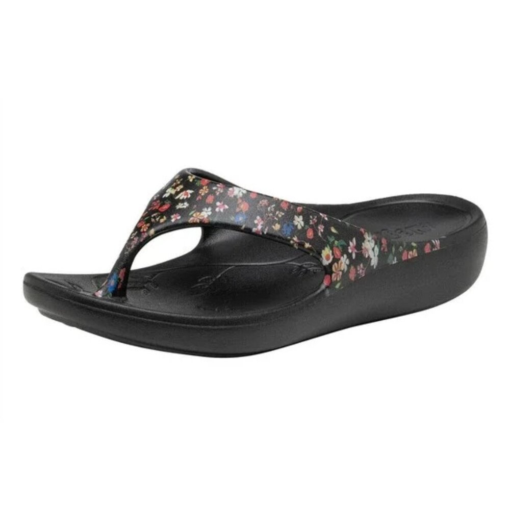 NWT Alegria Ode Kindred Sandal Foam Women's Recovery Thong 8 8.5 38 w/ Keychain